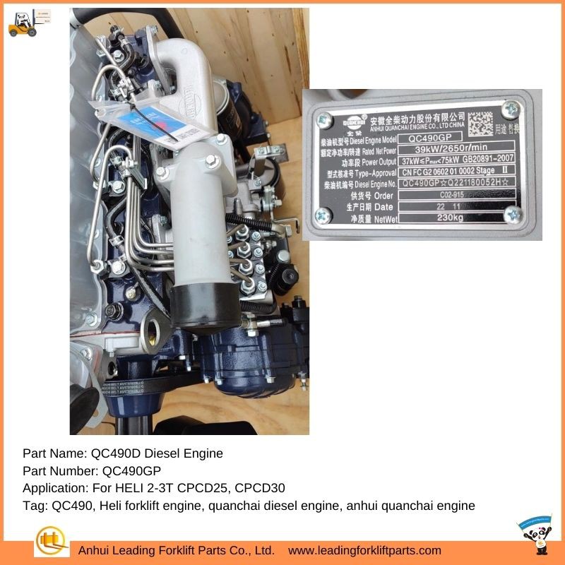 Quanchai diesel engine qc490