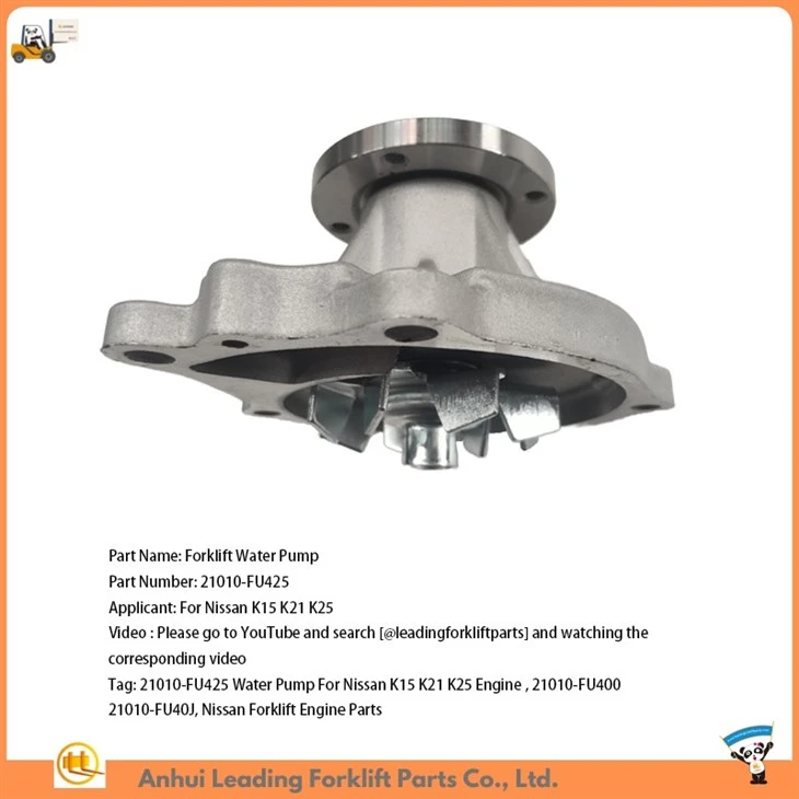 forklift water pump