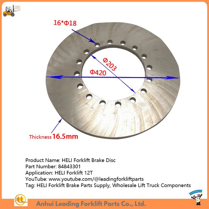 HELI Forklift Brake Disc