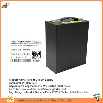 48 Volt ityòm Ion chariot batri|Hangcha Chariot Otantik Pati|CBD15 Elektrik Palèt Kamyon Pati