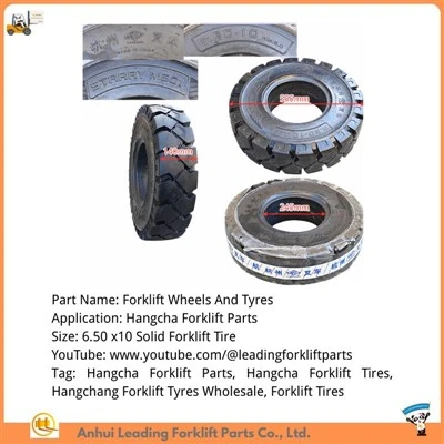 Kawotchou Forklift Wholesale|Hangcha chariot wou ak kawotchou|6.50 X10 Solid Forklift Kawotchou