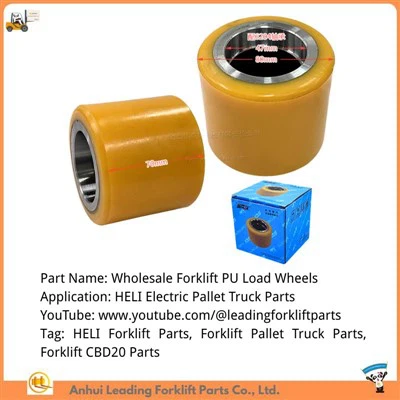 Wholesale Forklift Pati|Eli elektrik palèt kamyon pati|Chariot PU chaj wou CBD20