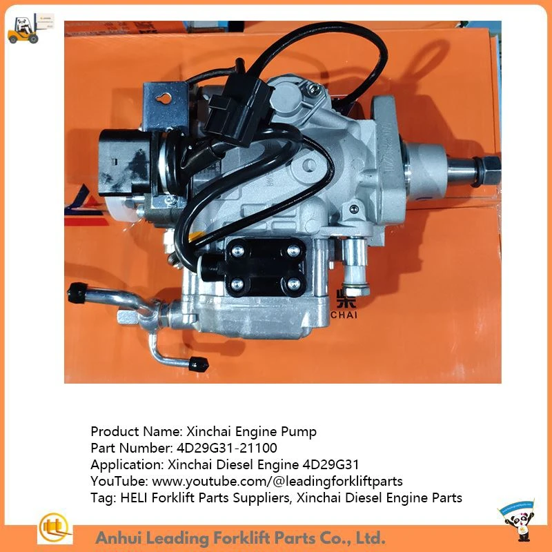 Ponp piki gaz Xinchai|4D29G31-21100|HELI Forklift Pati Founisè|Pati motè dyezèl Xinchai